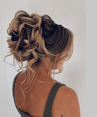BRIDE'S HAIRSTYLES AT TIFFANY FRANCES HAIRDRESSERS IN GRAVESEND, KENT