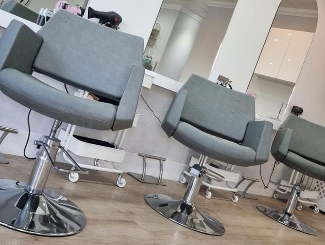 inside tiffany frances hairdressers in Gravesend Kent inside tiffany frances hairdressers in Gravesend Kent