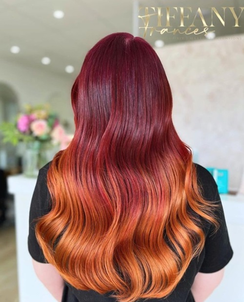 BRIGHT COLOUR BALAYAGE IN GRAVESEND, KENT BRIGHT COLOUR BALAYAGE IN GRAVESEND, KENT