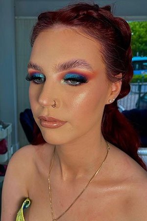 Party make-up at Tiffany Frances Salon in Gravesend